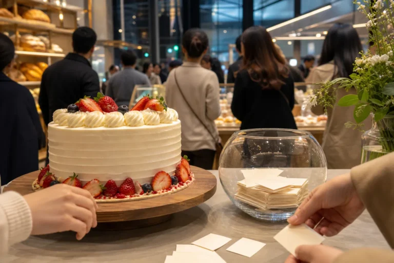Sungsimdang Cake Lottery at Garak Mall Bakery Festival 2026 event concept