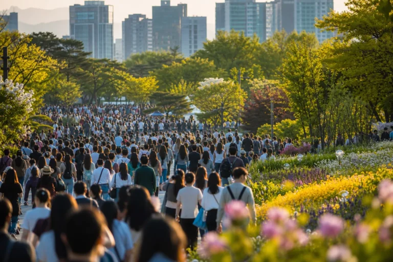Seoul Garden Show 2.5 million visitors Seoul Forest surge concept