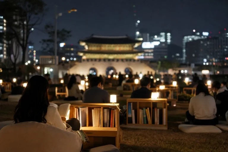 Gwanghwamun Book Yard Night Reading 2026 hours and dates Seoul guide