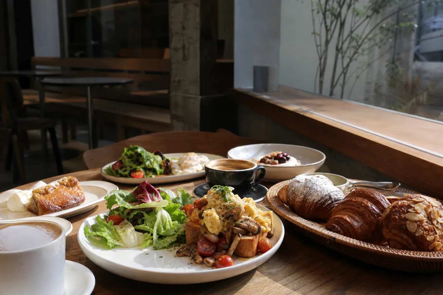 Ours Blanc Seongsu brunch Seoul bakery cafe guide