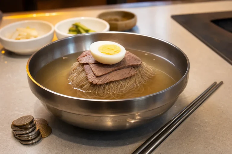 Woo Lae Oak 18,000 Won naengmyeon price trend Seoul