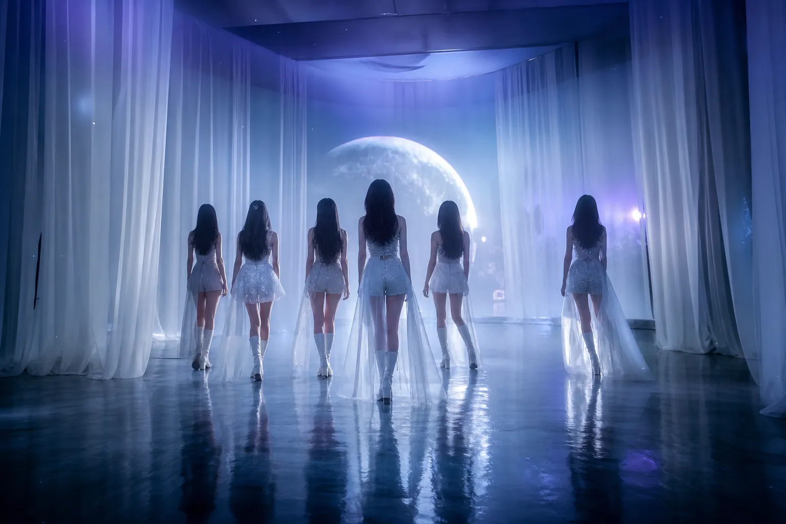 IVE LUCID DREAM MV Released Ahead of Japan 4th EP Launch stage concept