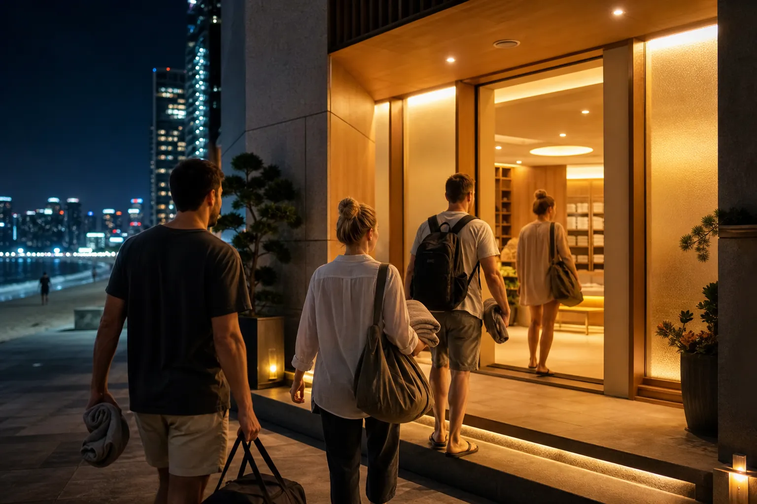 Haeundae jjimjilbang foreign visitors Busan K-Sauna Tourism trend