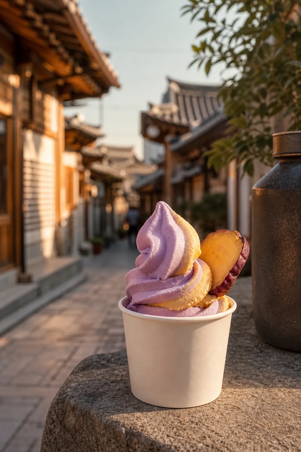 Bukchon Eoe Seoul sweet potato ice cream guide