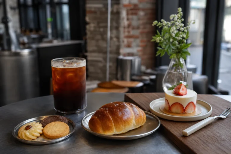 Yeonmujang-gil dessert cafes in Seongsu Seoul