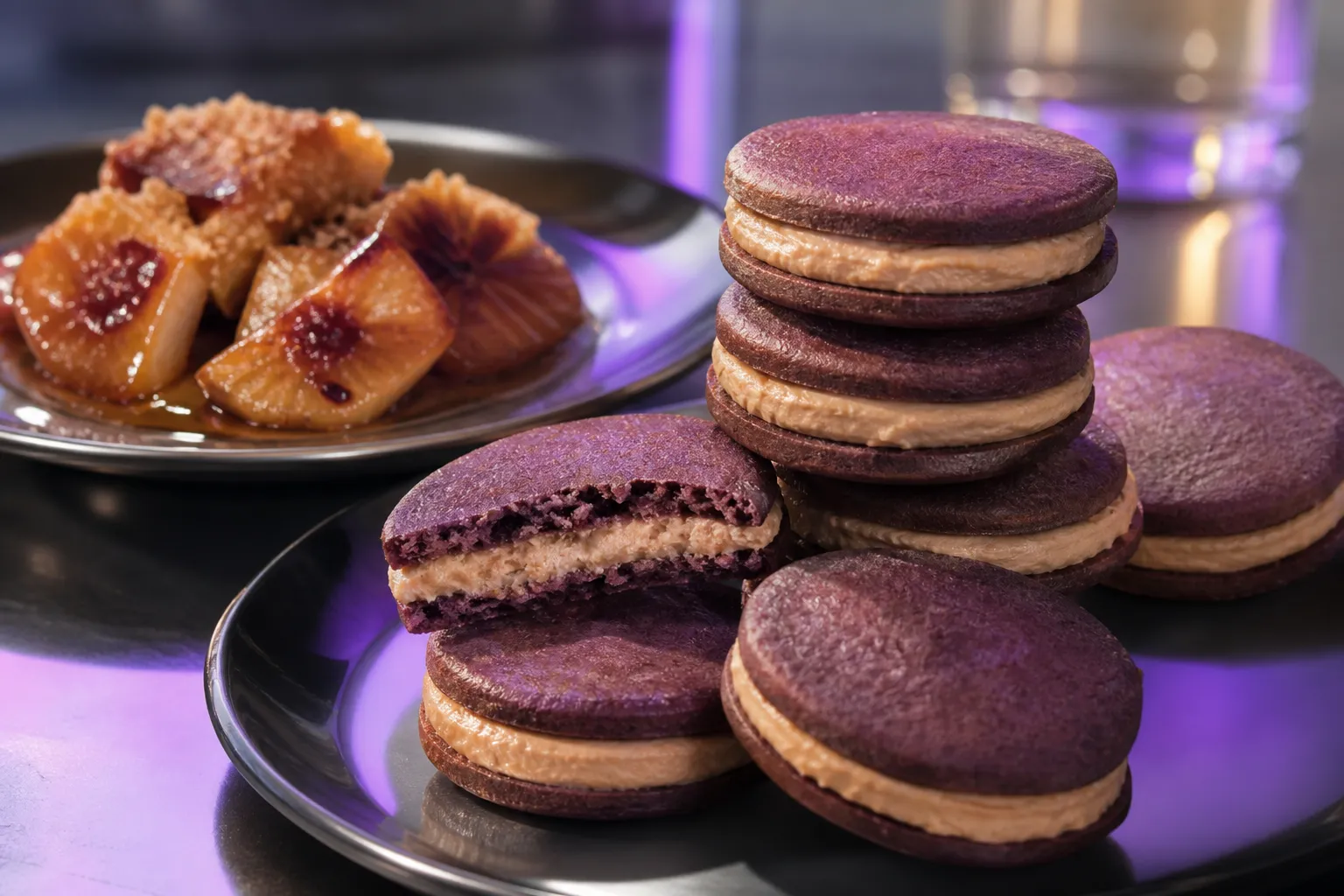 BTS Oreo Hotteok Flavor Sets June Launch With Purple Wafers and 13 Designs concept