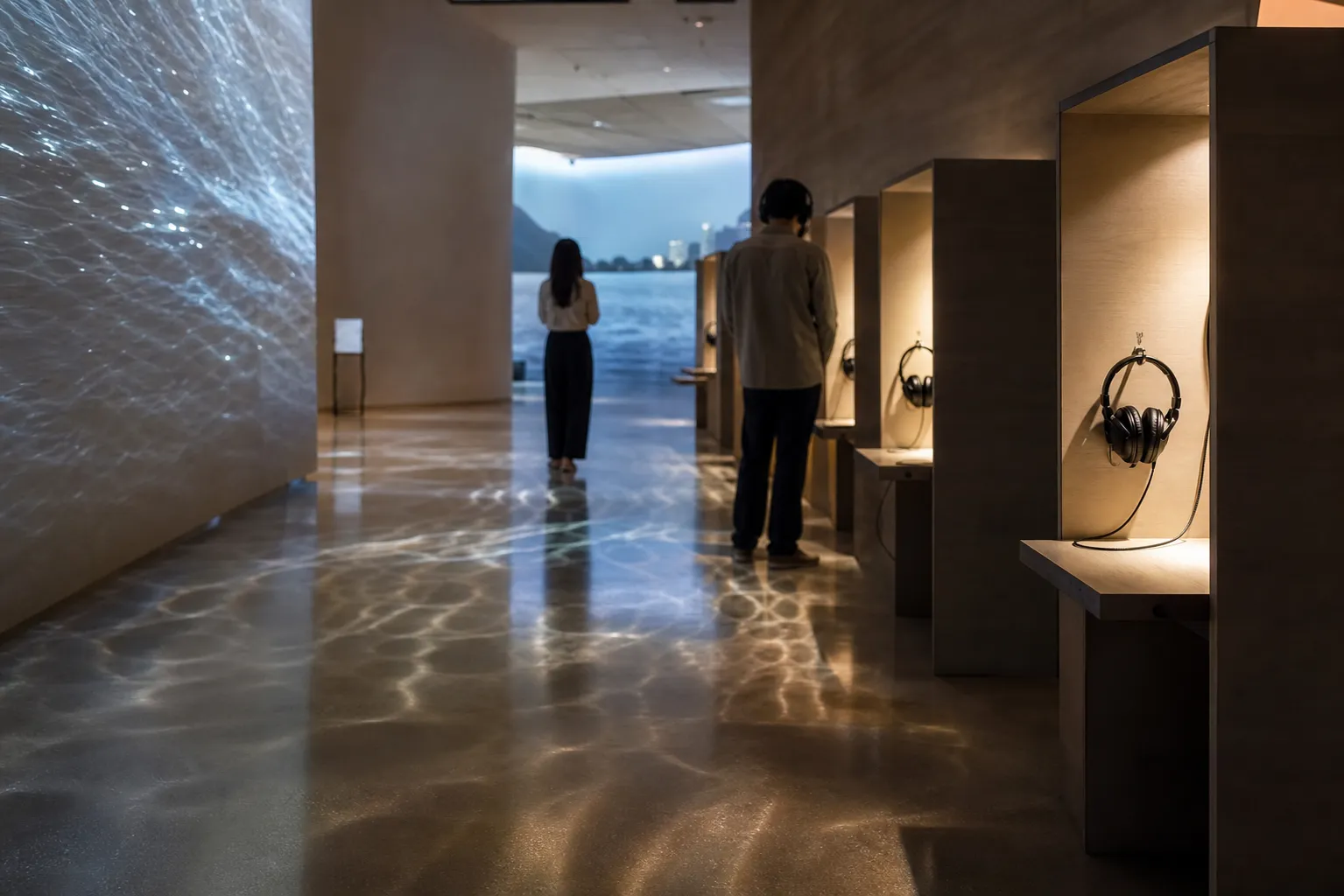 Seoul Woori Sori Museum Han River Exhibition Hangang Flowing as Sound guide concept