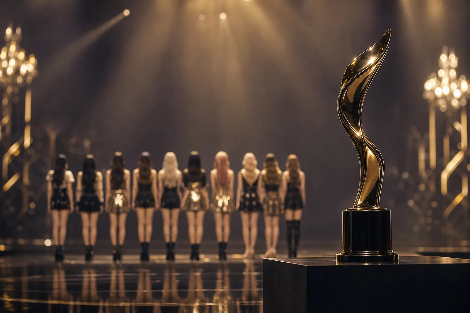 TWICE AMA Win Best Female K-Pop Artist 2026 American Music Awards stage concept