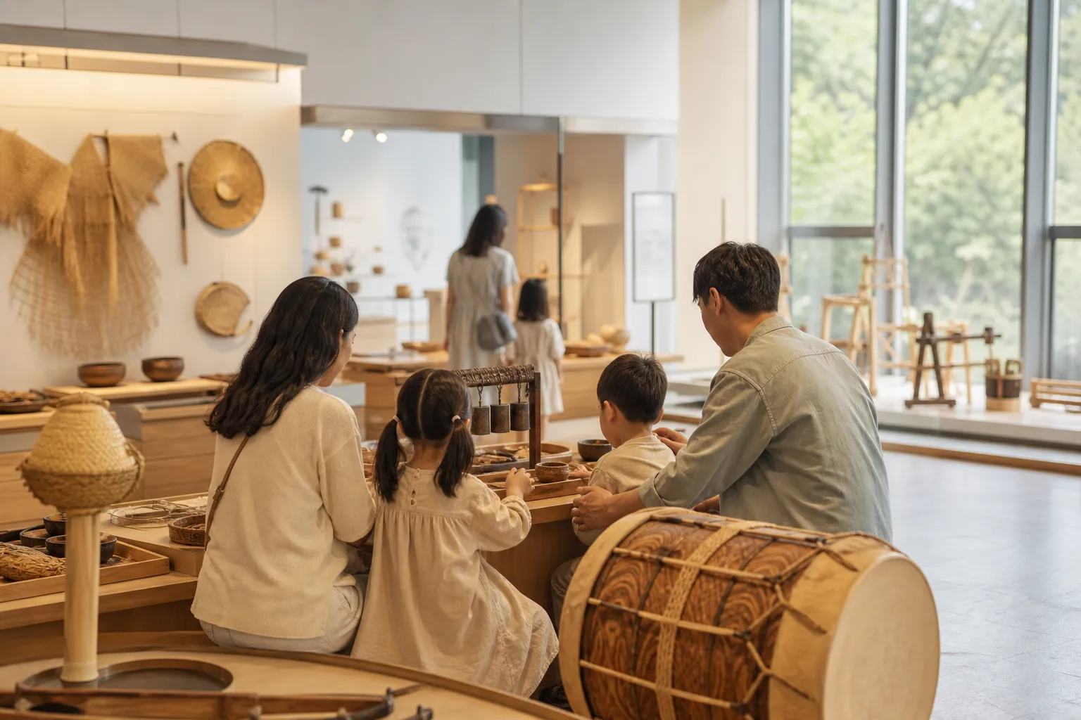 National Folk Museum Children’s Museum Guide Paju Exhibition family experience