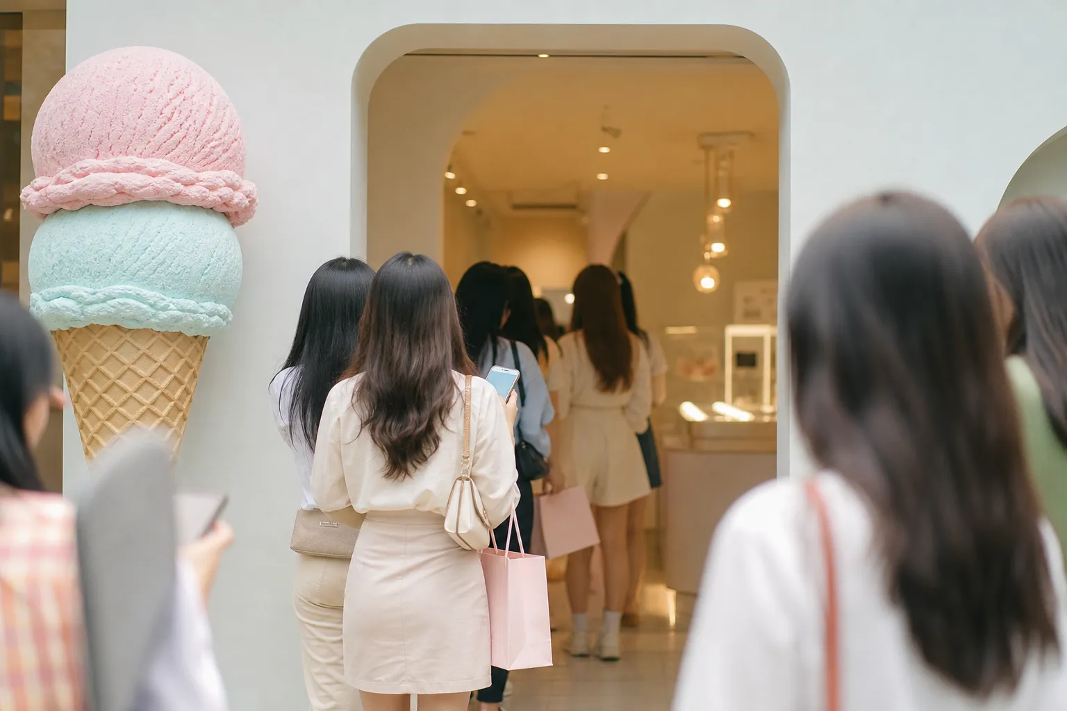 Seongsu SEVENTEEN MINITEEN Pop-Up Guide Ice Cream with MINITEEN Seoul pop-up concept