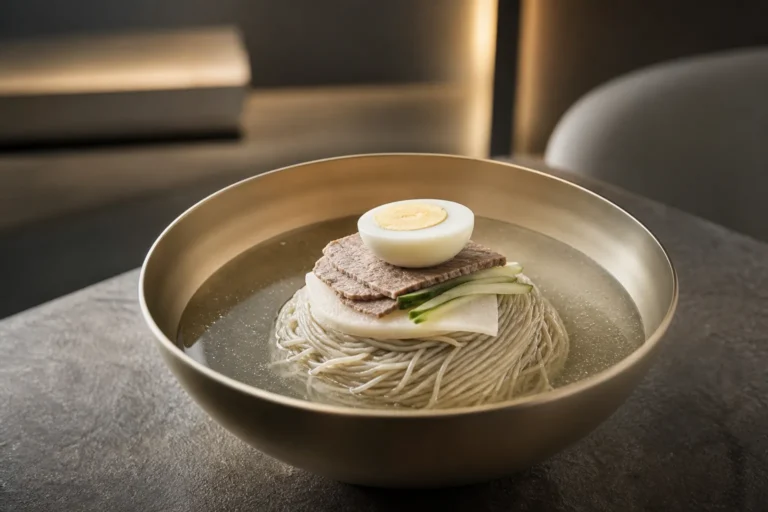 Woo Lae Oak naengmyeon price Pyeongyang cold noodles Seoul