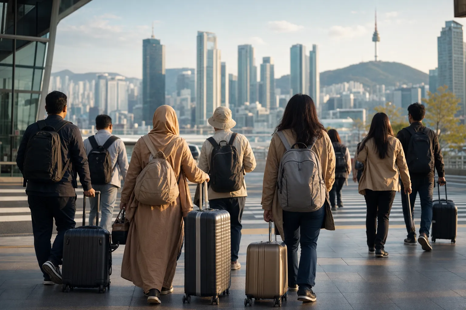 Indonesia Group Tourists Get Visa-Free Korea Travel From May 28 Through December 2026 travel concept