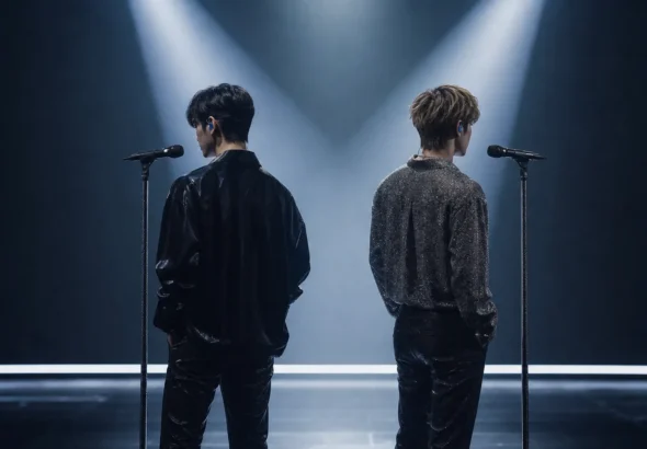 The8 and Vernon V8 SEVENTEEN duo June album stage concept