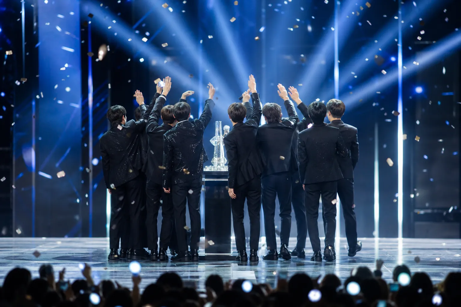 ZEROBASEONE M Countdown No. 1 TOP 5 second music-show trophy stage concept