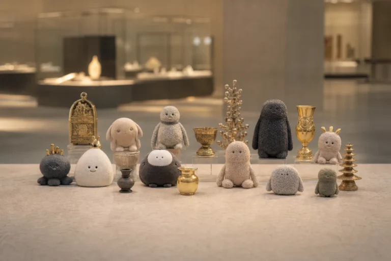 MU:DS x Kakao Friends Guide 17 Cultural Goods National Museum Treasure Hunt concept