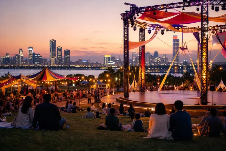 Nodeul Island Circus Land Practical Guide to Seoul Circus Festival 2026 stage concept