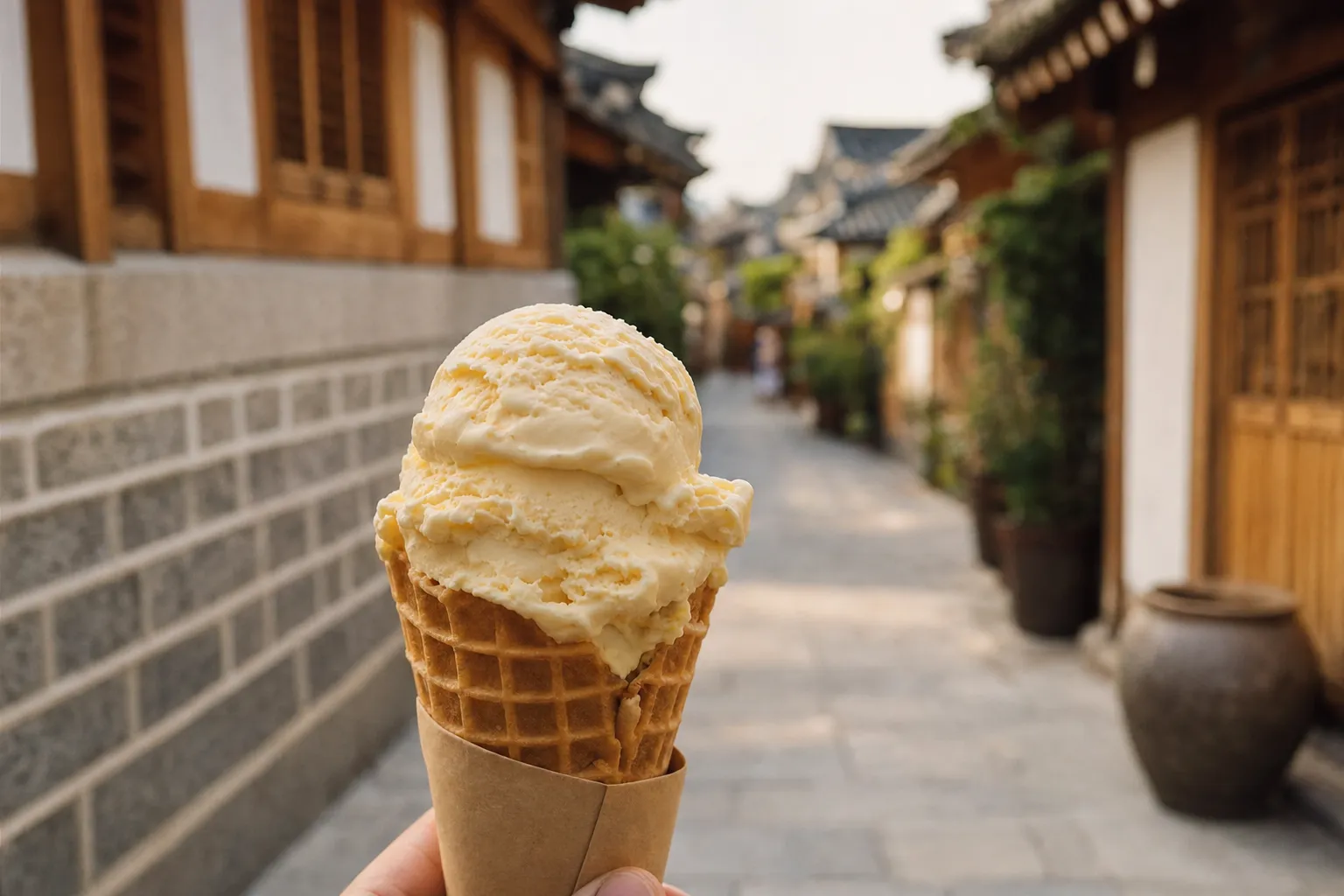 BEURRE Beurre Bukchon Anguk butter ice cream shop