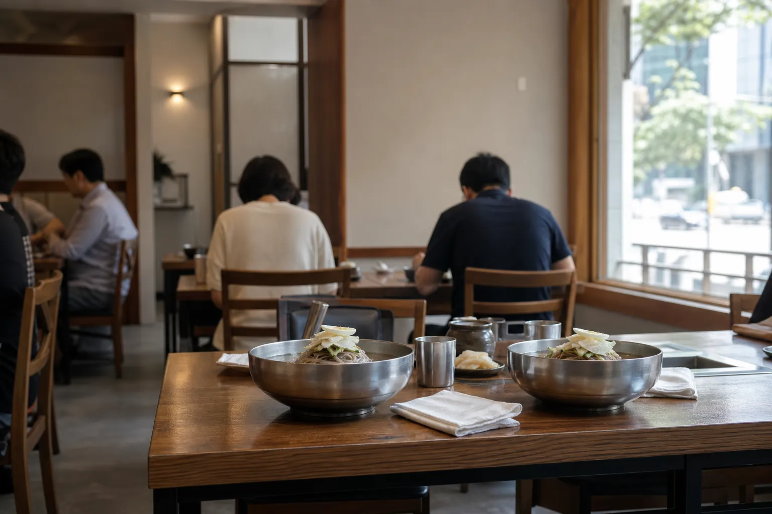 Eulji Myeonok Nakwon-dong Seoul dining room concept