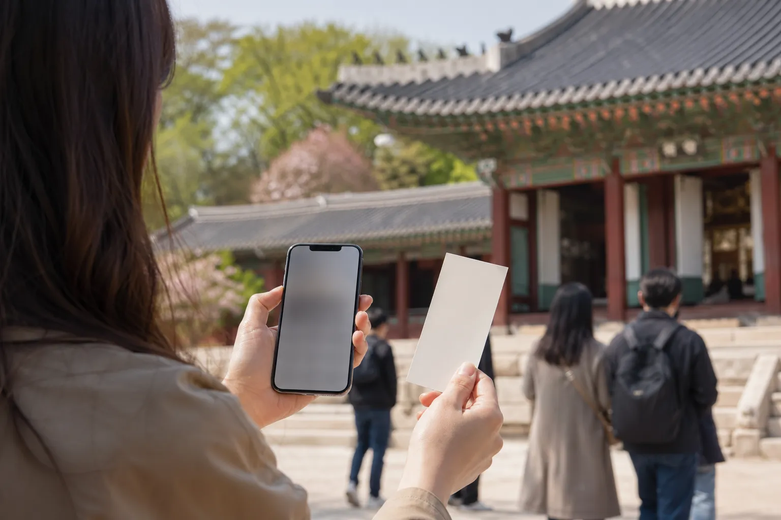 Yeongchunheon Spring Library reservation ticket method and entry check at Changgyeonggung