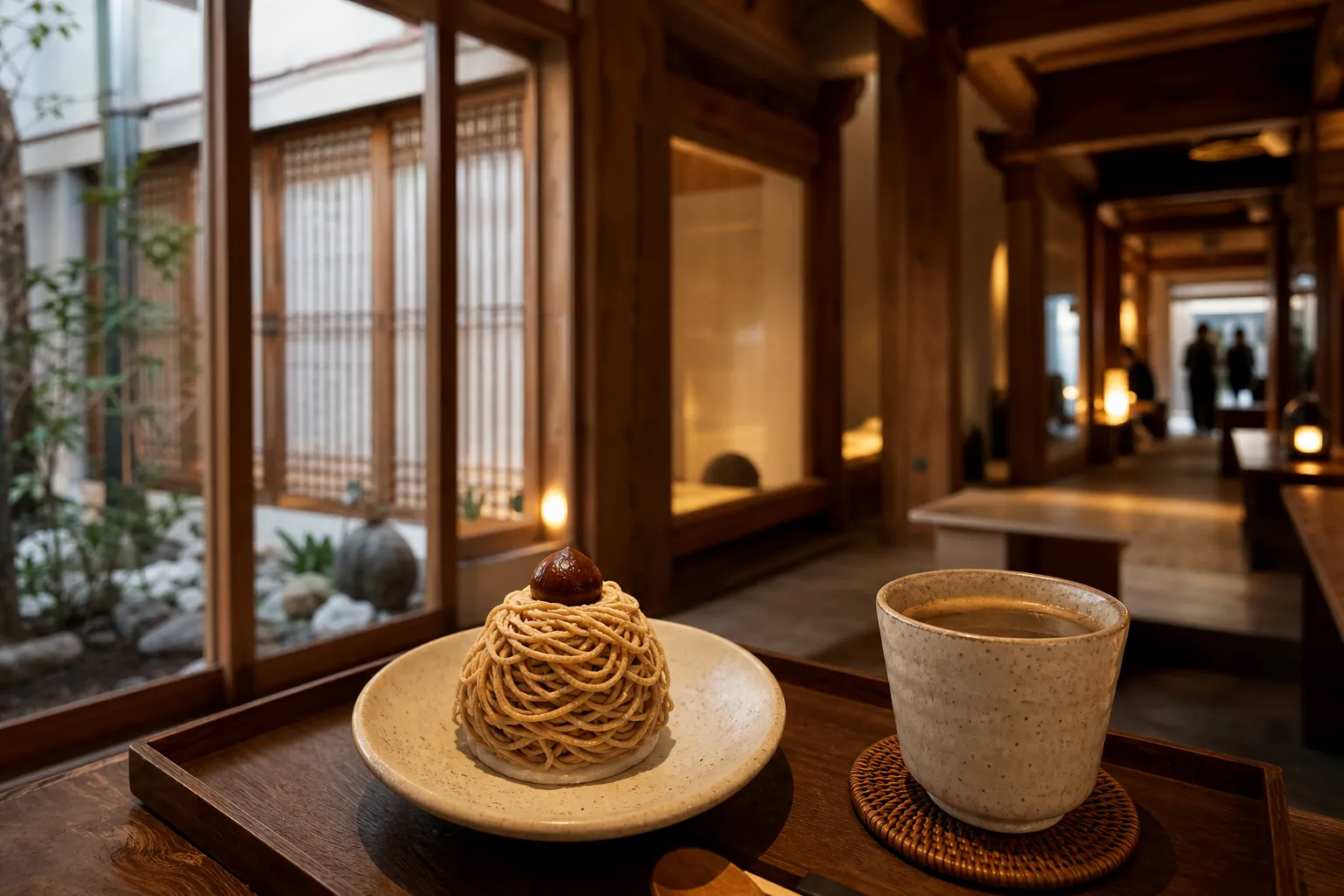 Ikseon-dong Mont Blanc Som Bonuibam Mont Blanc Seoul cafe