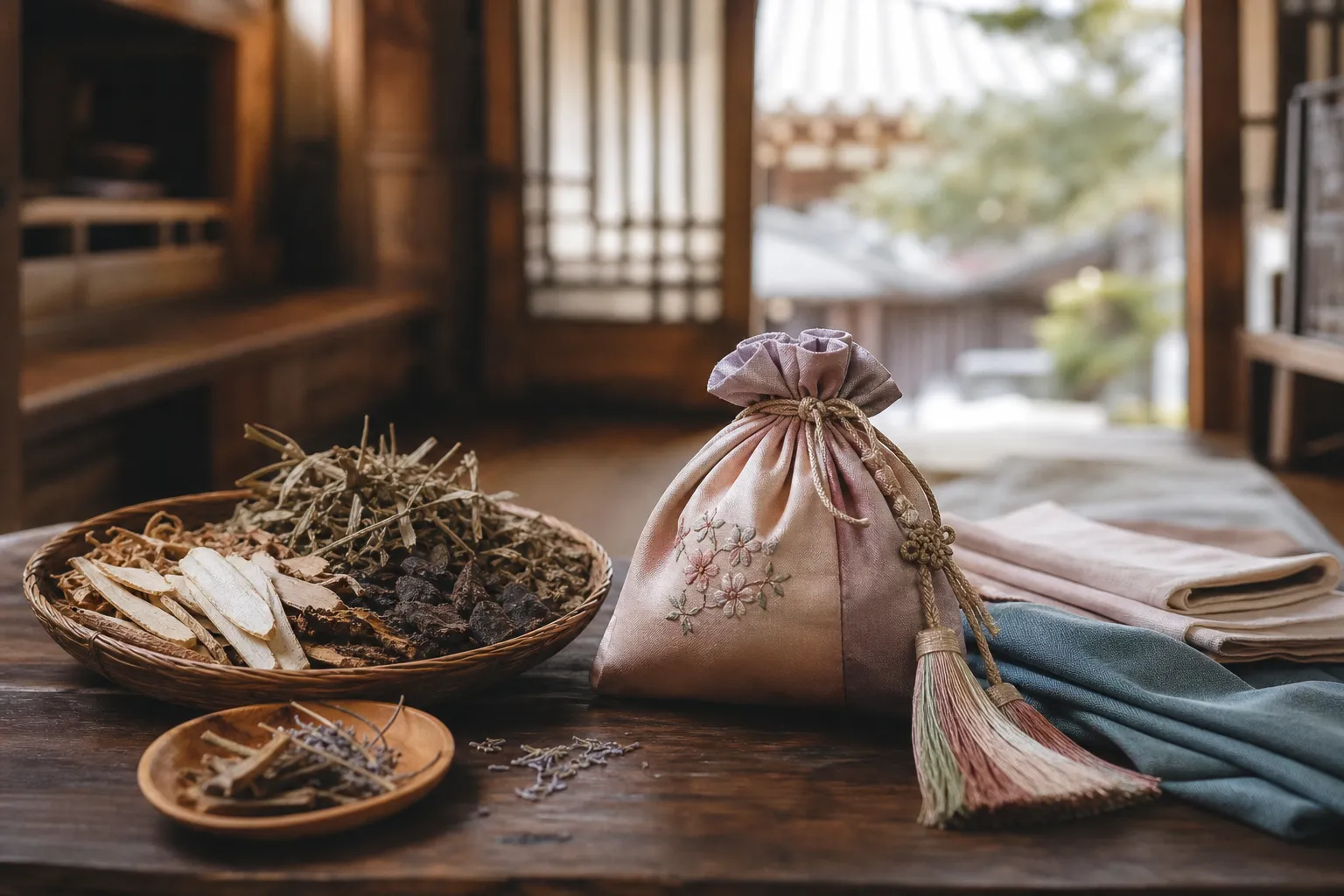 상촌재 향낭 체험 Seoul DIY scent pouch guide