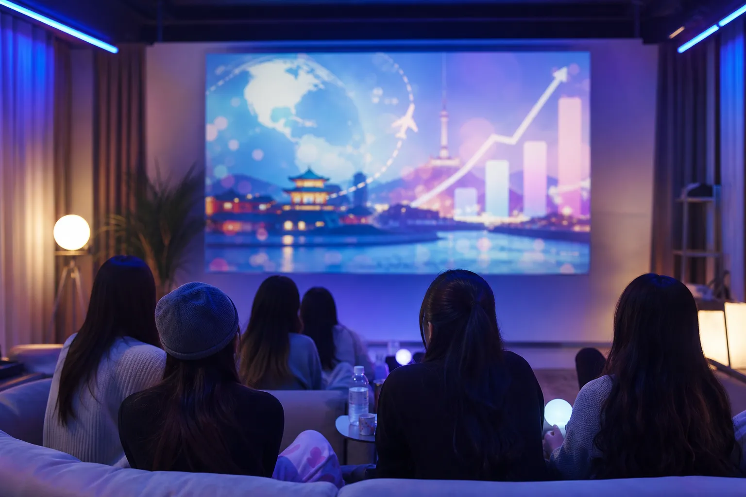 런 BTS 2.0 1000만뷰 Seoul K-culture watch party concept
