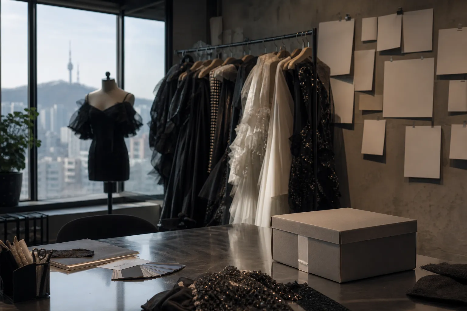지수 의상 미반납 Seoul fashion atelier concept