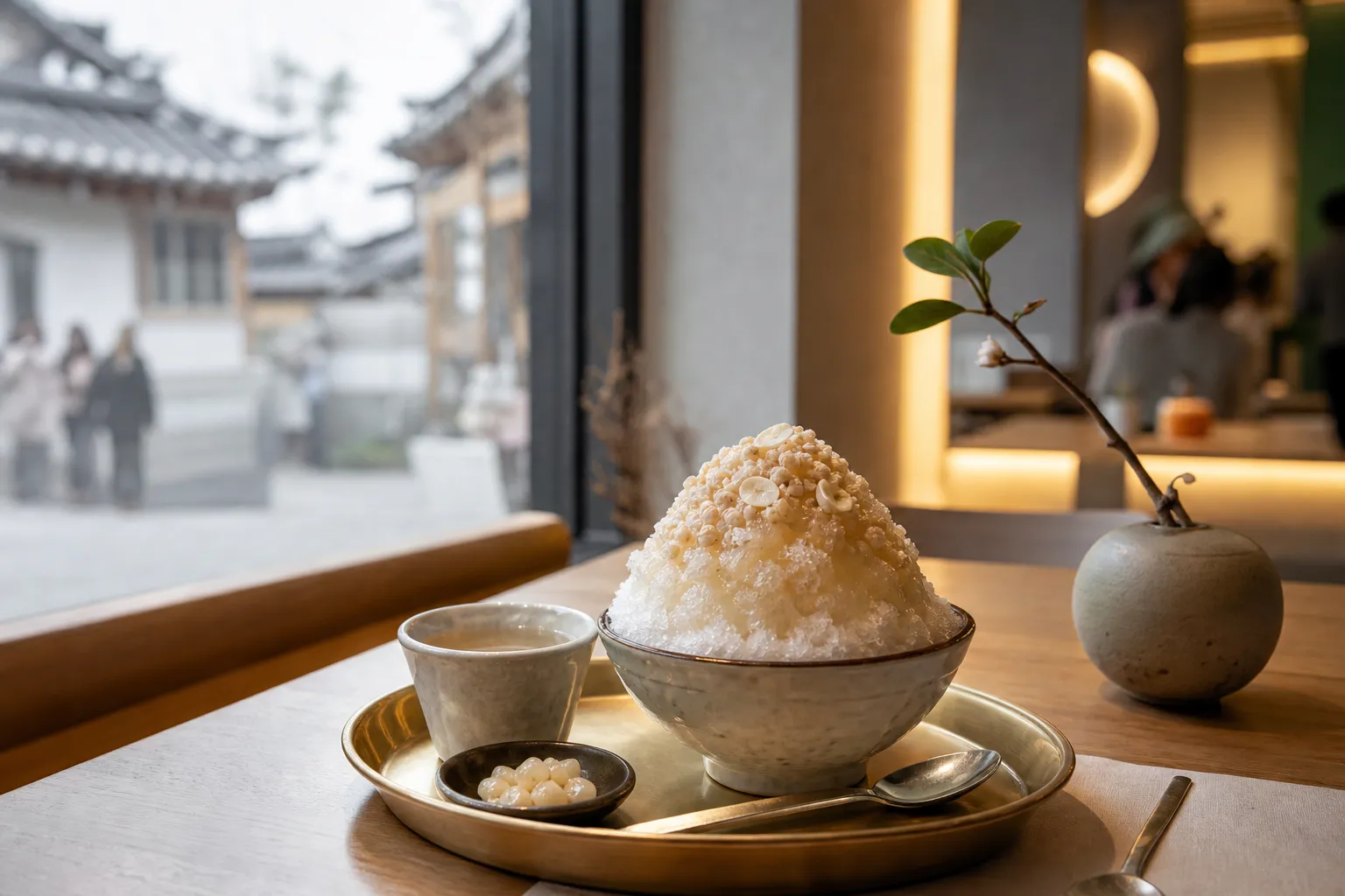 Anguk Tam Tam Sikhye Bingsu Seoul cafe guide