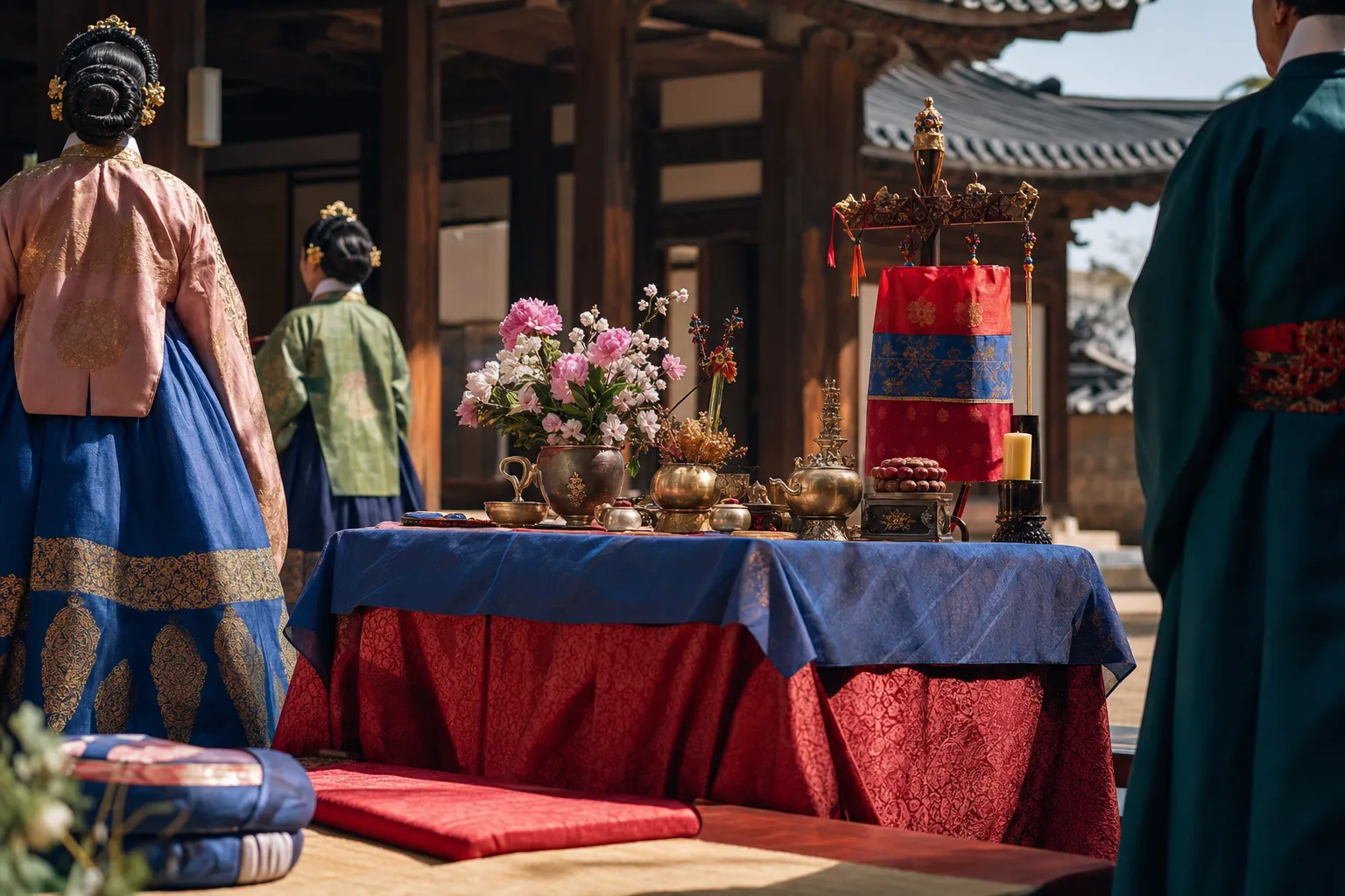 Unhyeongung Norakdang royal wedding reenactment ceremony details
