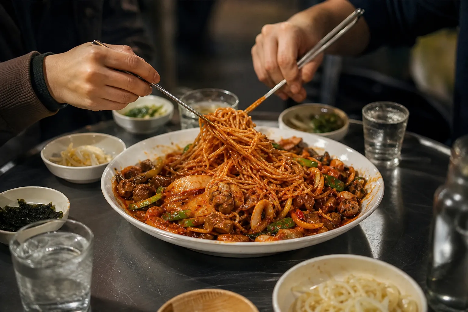 Dongpyo Golbaengi golbaengi somyeon Seoul dining scene