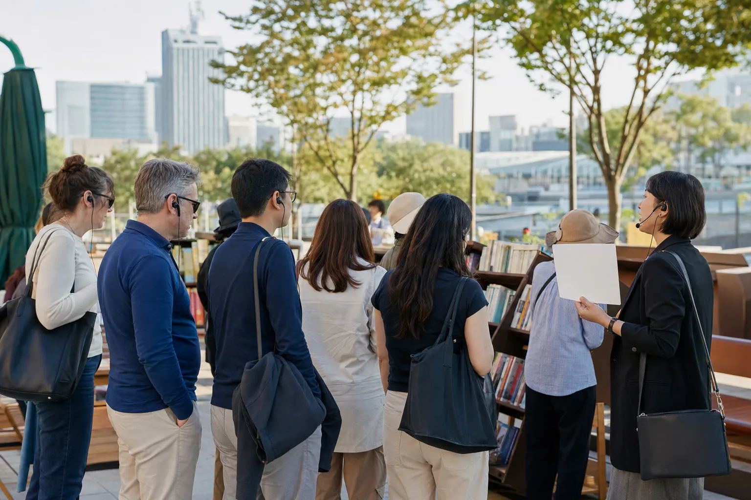 Gwanghwamun Book Yard foreign-language tour English guided walking route in Seoul