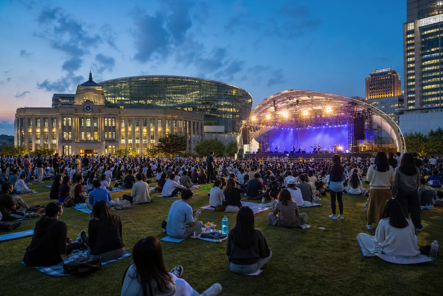 서울광장 무료 콘서트 Seoul Wednesday concert venue guide
