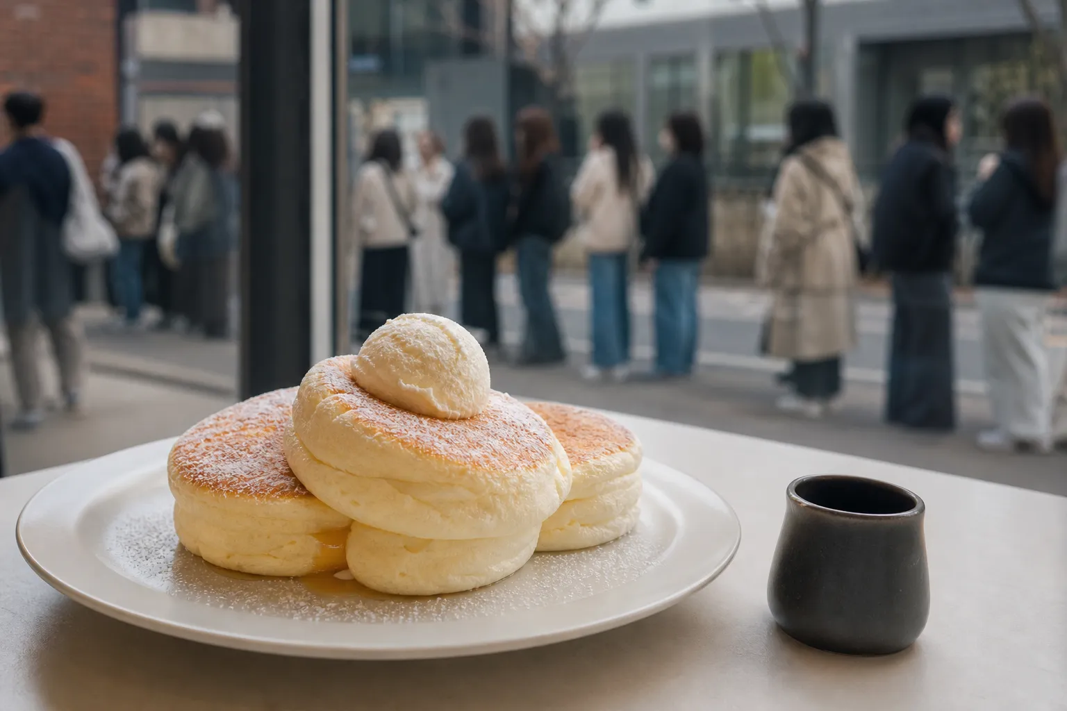 5to7 수플레 웨이팅 Seongsu souffle pancakes