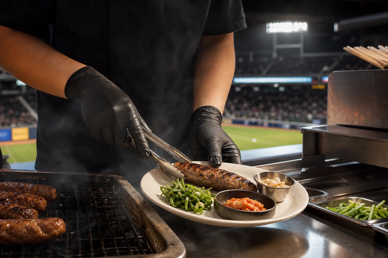 Songheonjip Sajik Baseball Stadium Lotte Giants F&B concept
