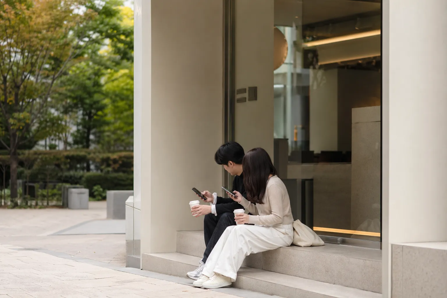 Apgujeong KURARIE waiting guide for new Dosan dessert cafe