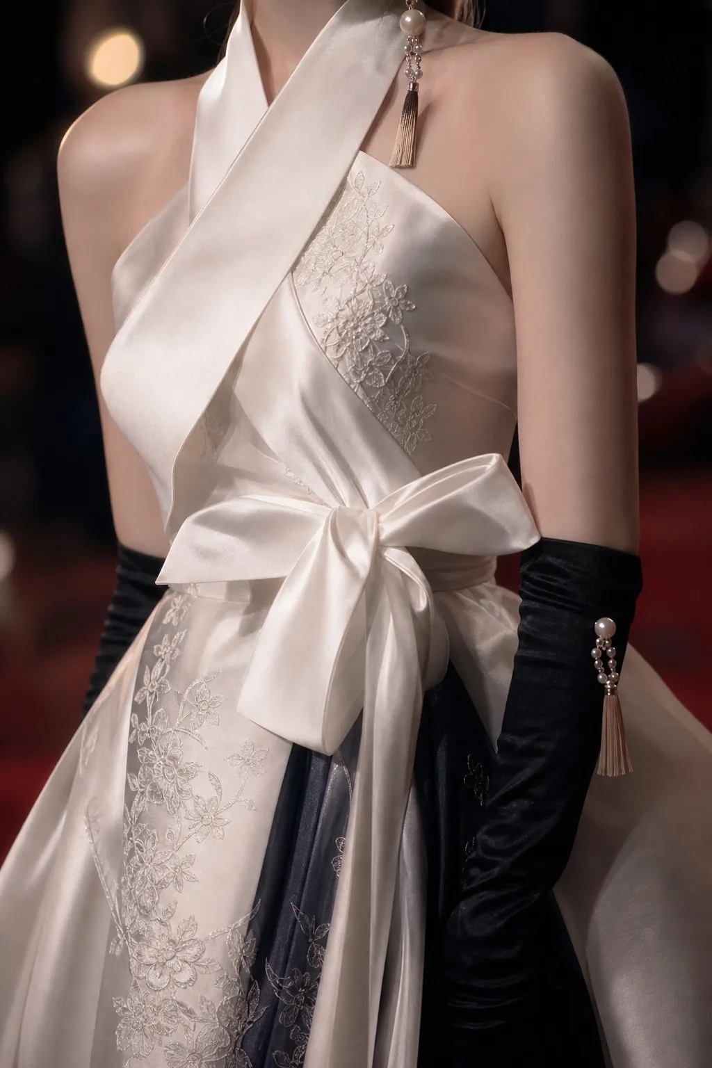 카리나 메트갈라 한복룩 custom Prada hanbok fashion trend