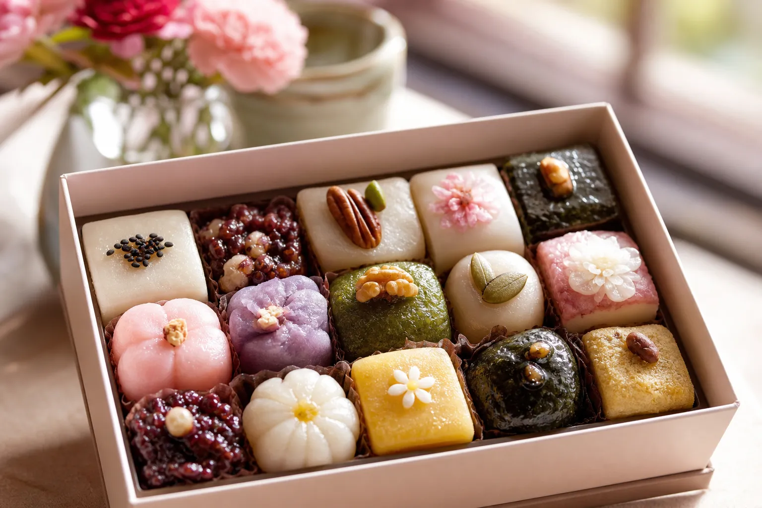 본작 부모님날 떡선물 Songjeong tteok cafe gift contents concept