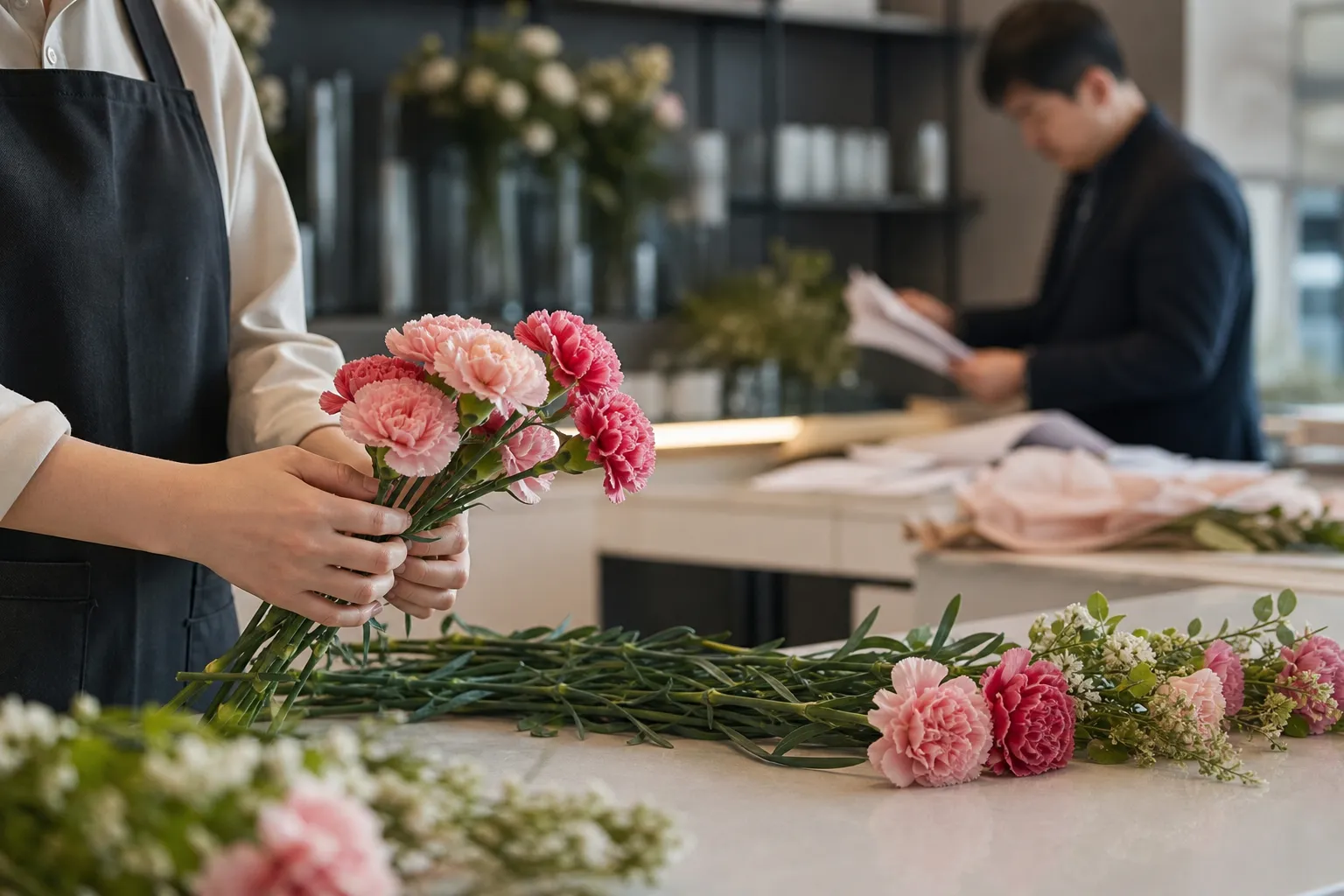 Carnation origin inspections Korea florists May 2026 guide
