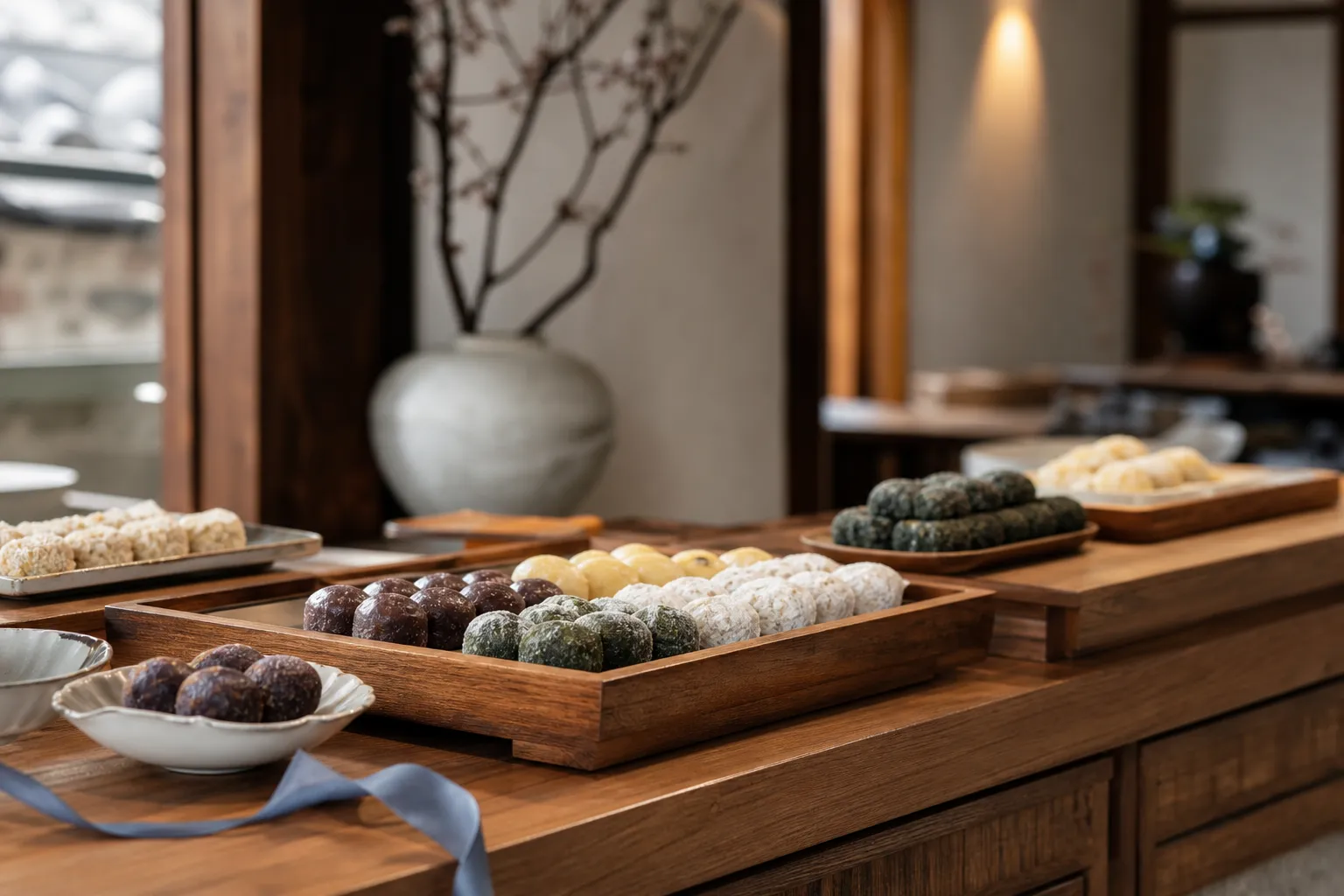 비원떡집 블루리본 Seoul dessert cafe concept