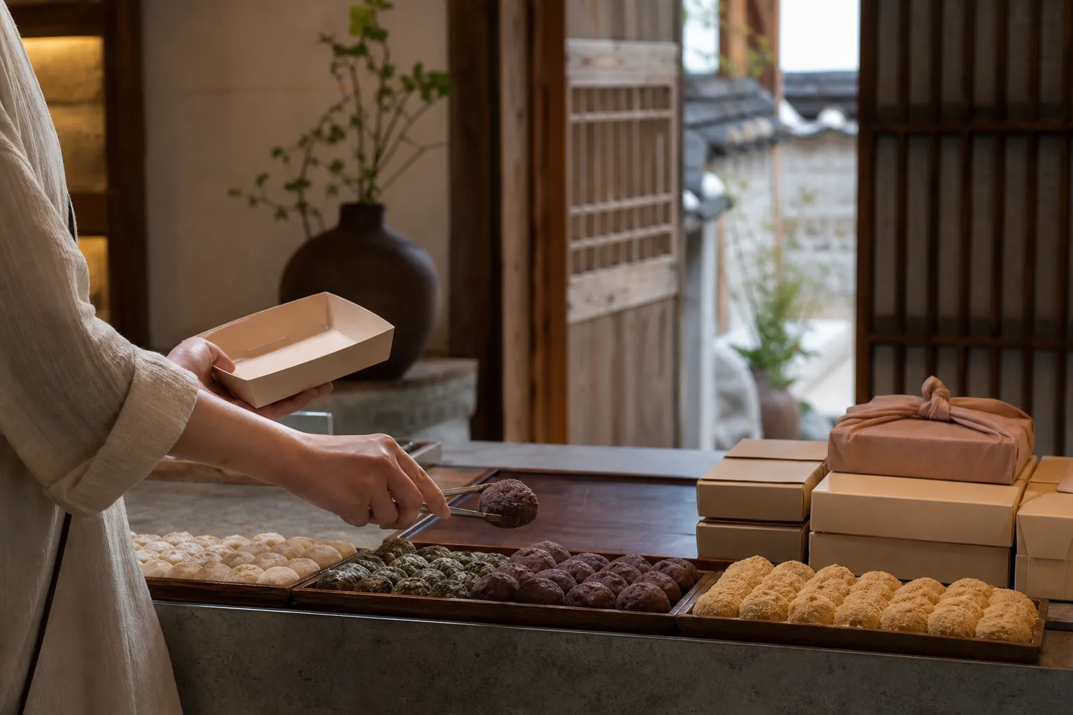 자이소 안국 찹쌀떡 Bukchon Seoul dessert guide