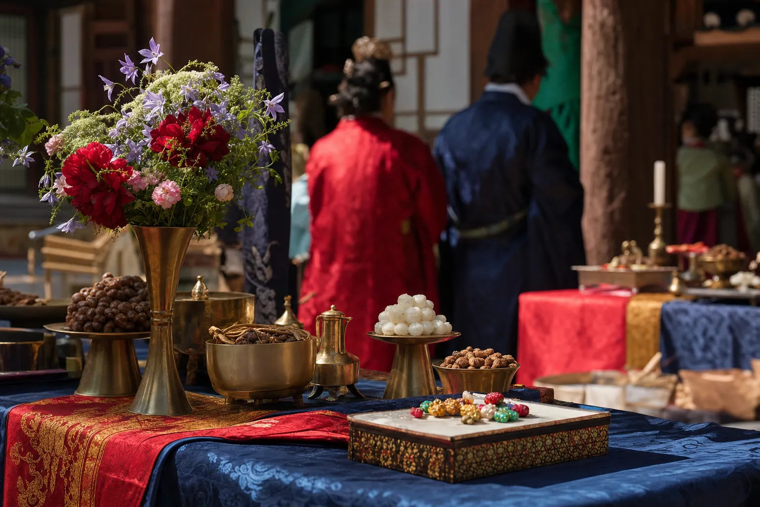 Unhyeongung Norakdang royal wedding reenactment program guide