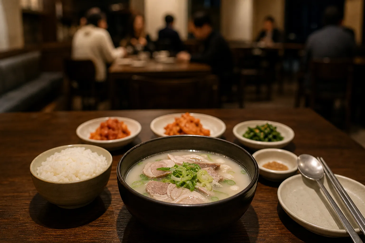 ANAM Gukbap Seoul Bib Gourmand restaurant concept