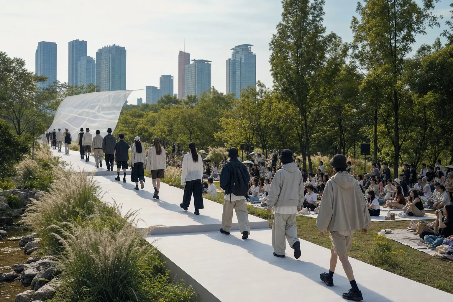 Seoul Fashion Road Seoul Forest Runway 2026 venue and public viewing concept