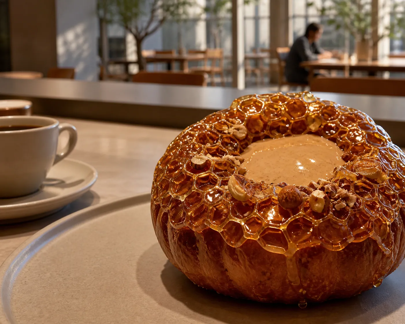 번트서울 오소리꿀빵 Jongno cafe honey bread