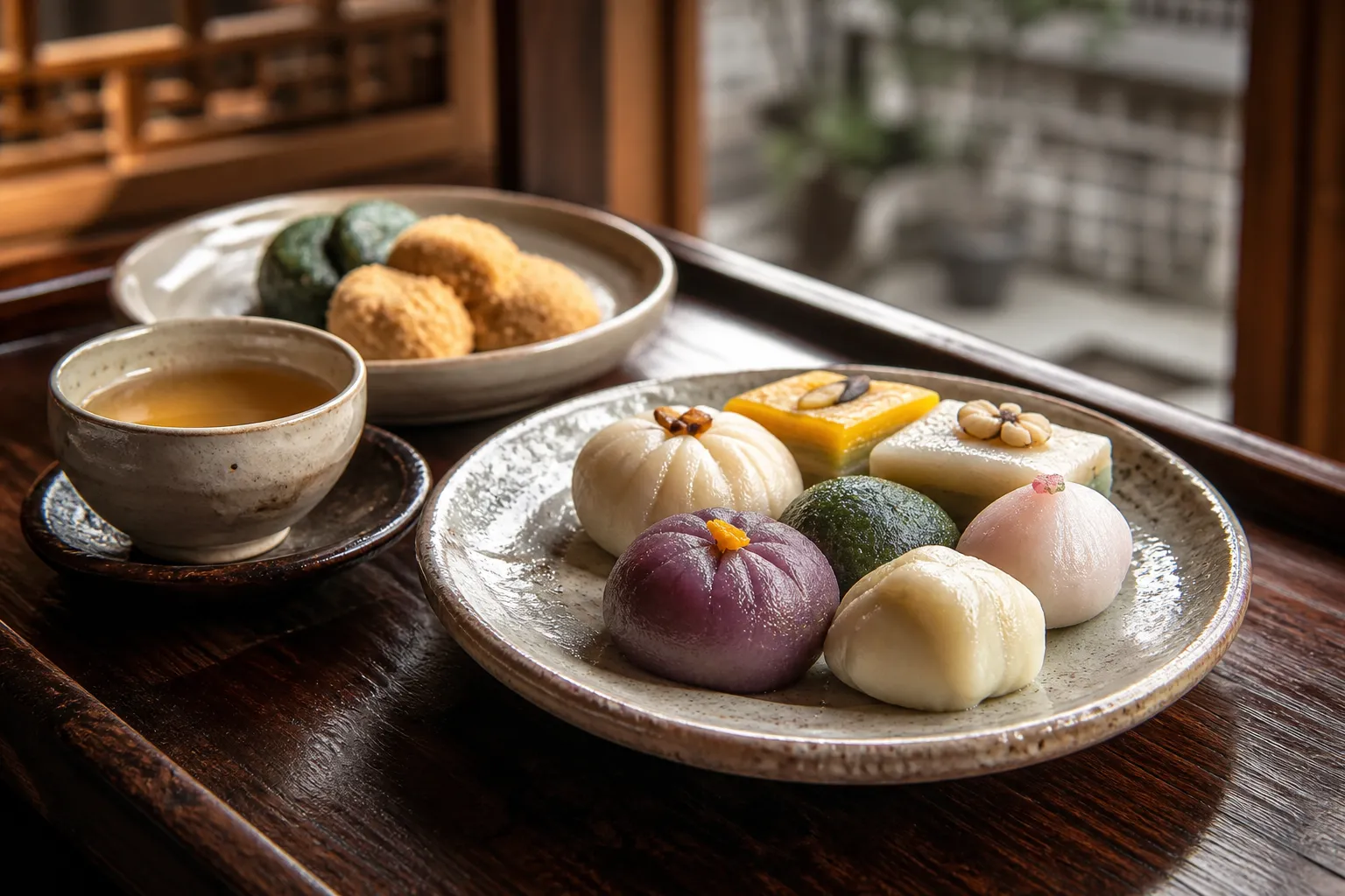 Ikseon-dong Ajindang traditional Korean rice cakes in Seoul