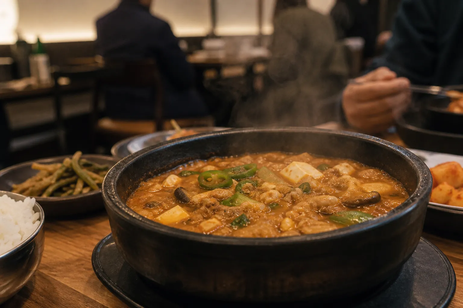 봉은사역 성북동청국장 청국장 Seoul dining scene