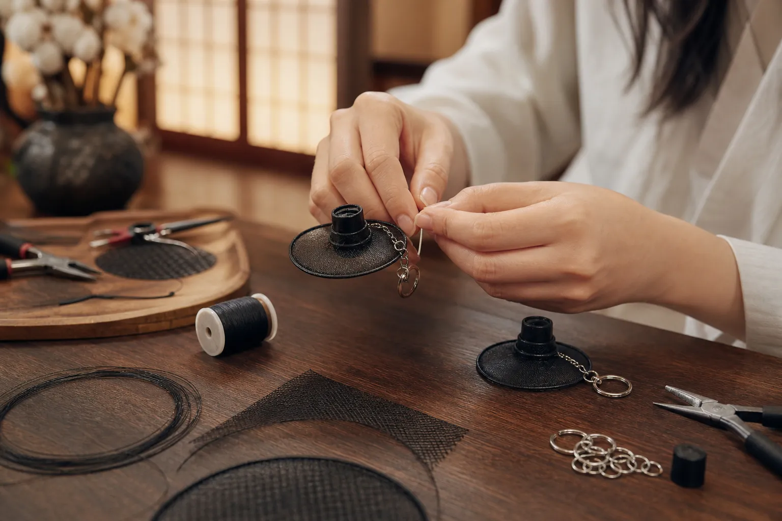 Bukchon Gat Keyring Making practical guide workshop