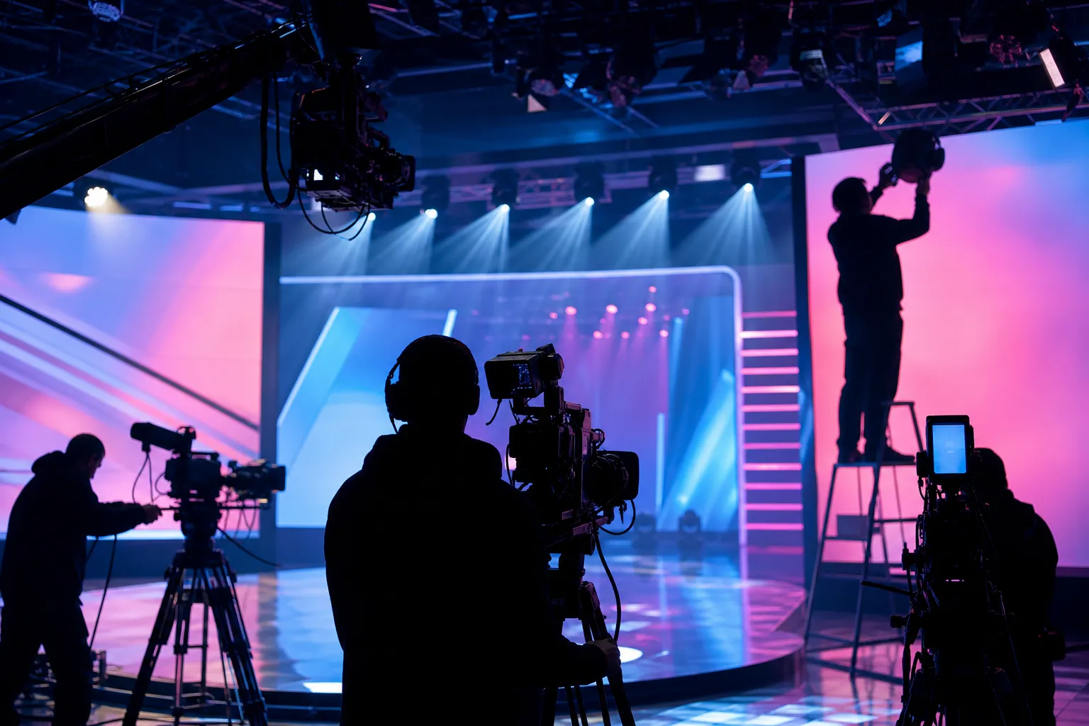 더쇼 6월 2일 방송 재개 Seoul music broadcast studio concept