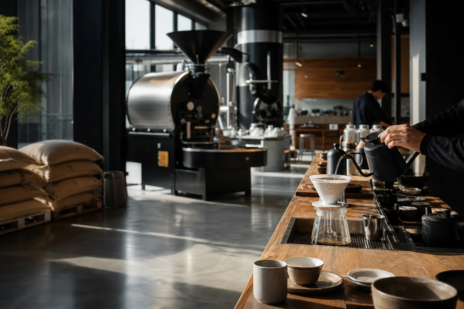 MOMOS COFFEE Yeongdo Roastery Coffee Bar festival guide concept