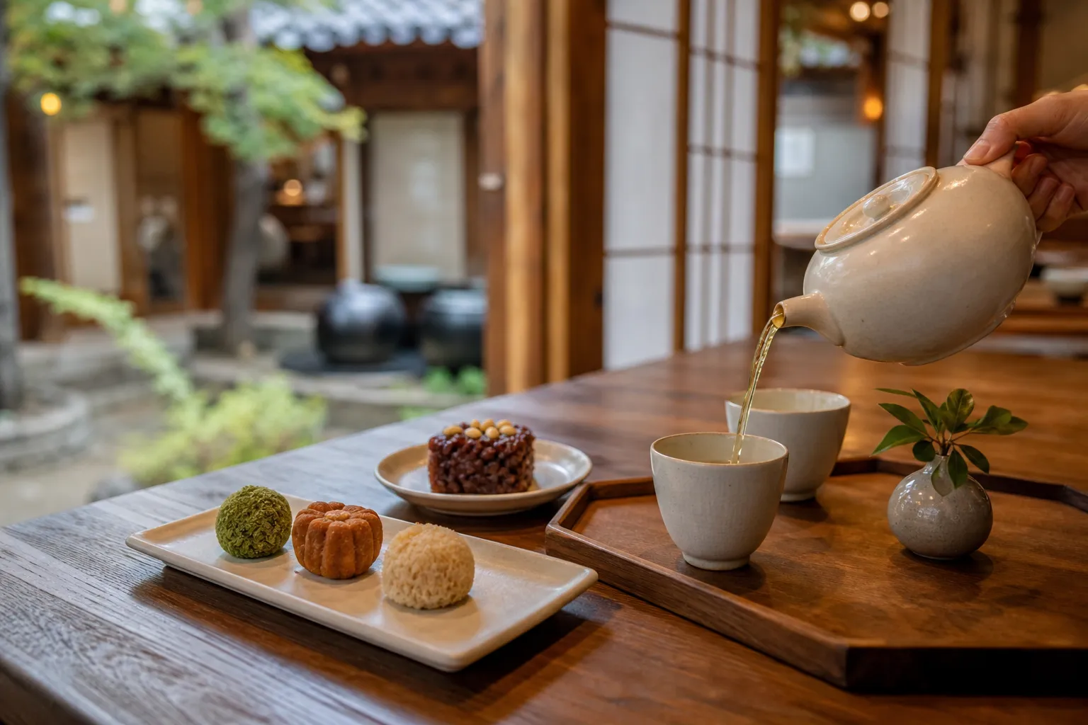Silladang Ikseon Gaeseong Juak dessert cafe guide in Seoul